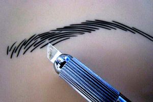 eyebrow microblading