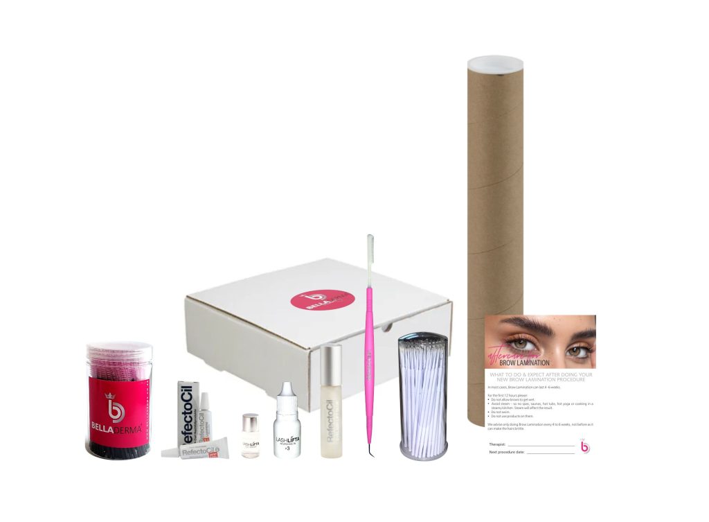 Brow Lamination Course shows you how to create Laminated Brows